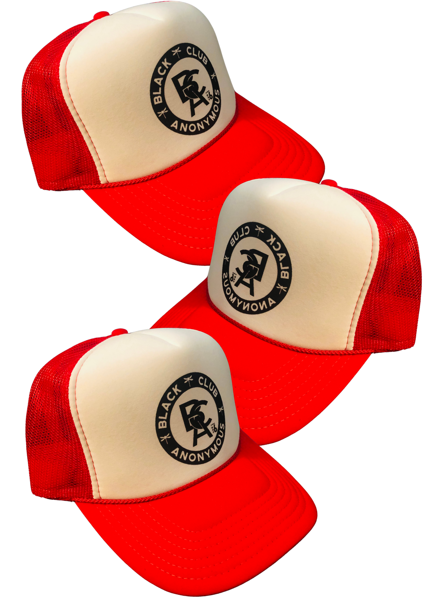 Red & White Trucker Hat (2.0)