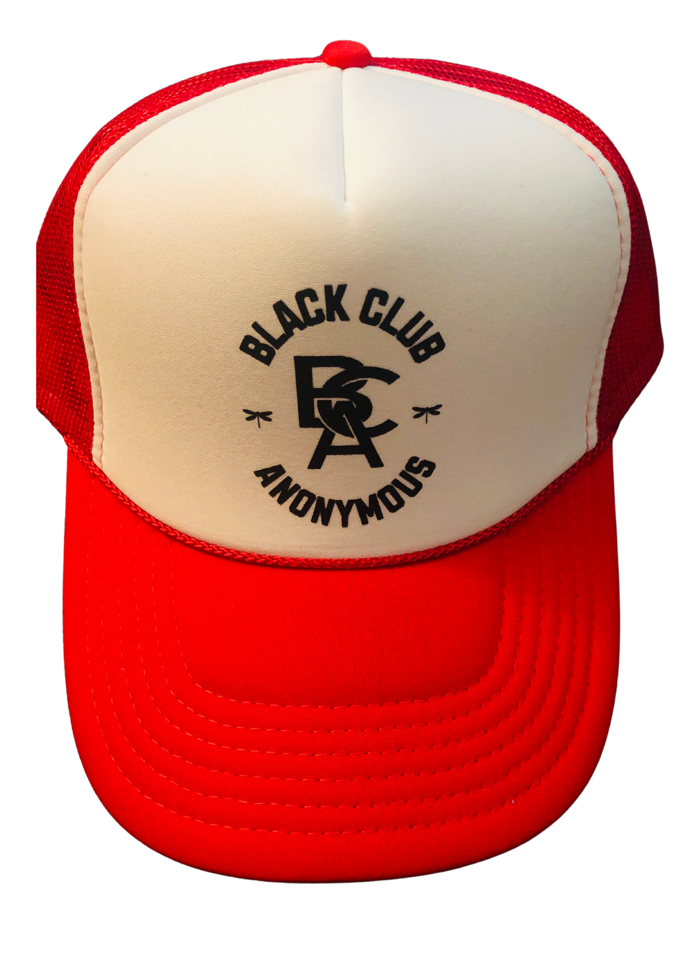 Red & White Trucker Hat (3.0)
