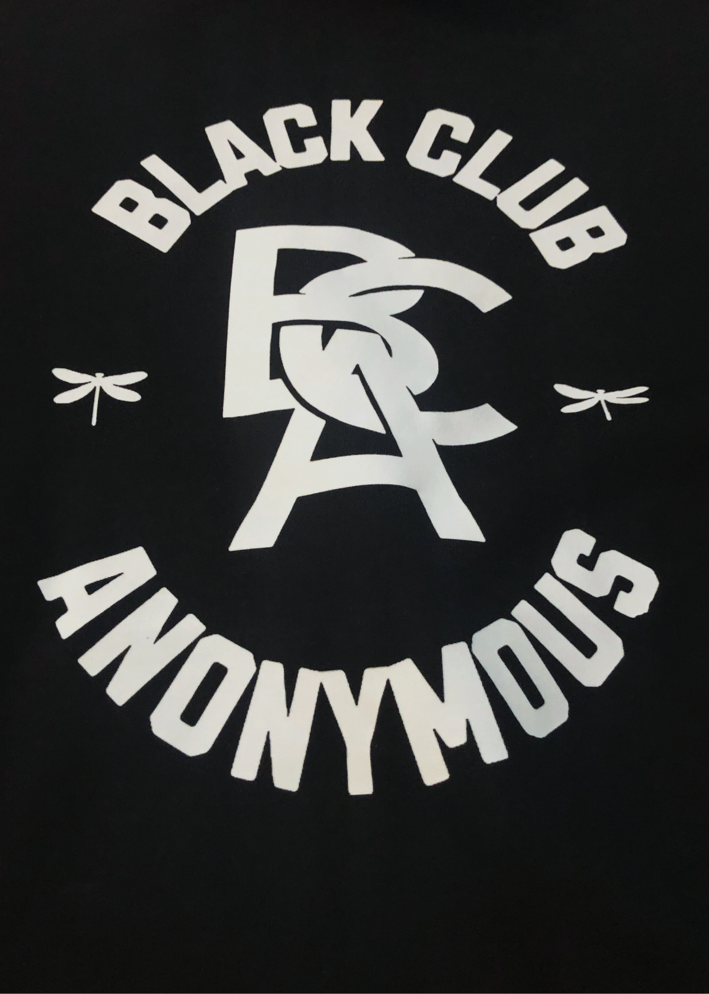 Black Hoodie (with white logo)