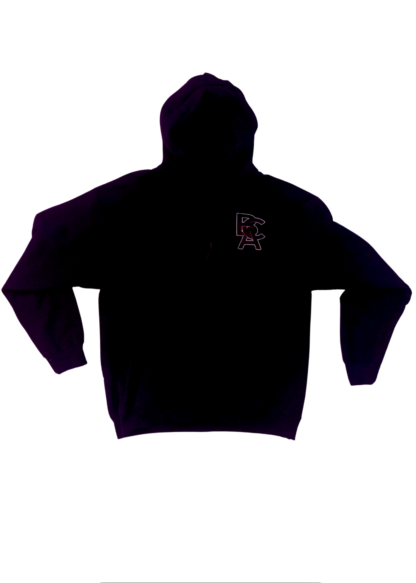 Black Hoodie (with red logo)