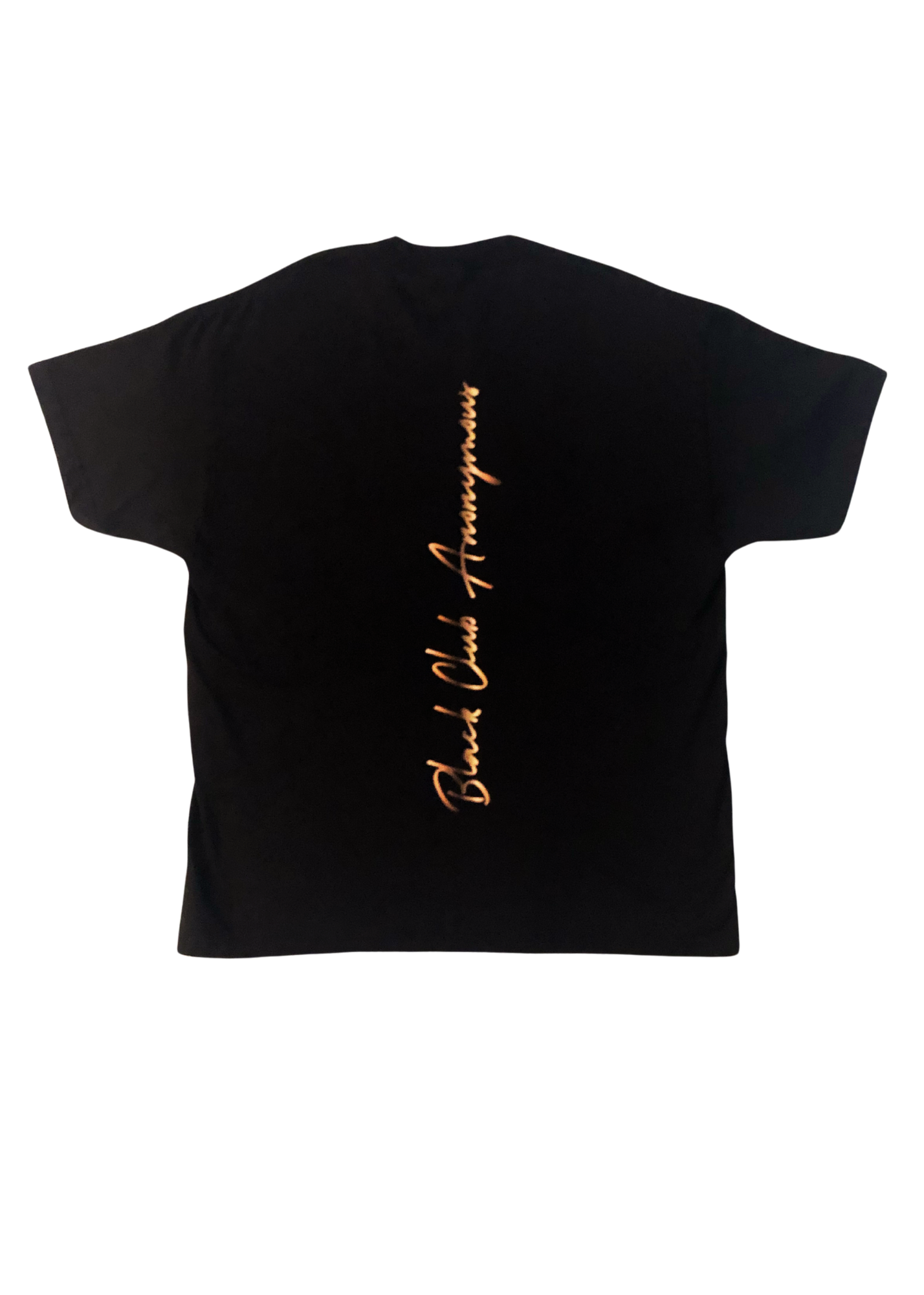 Black T-Shirt (Bronze logo)
