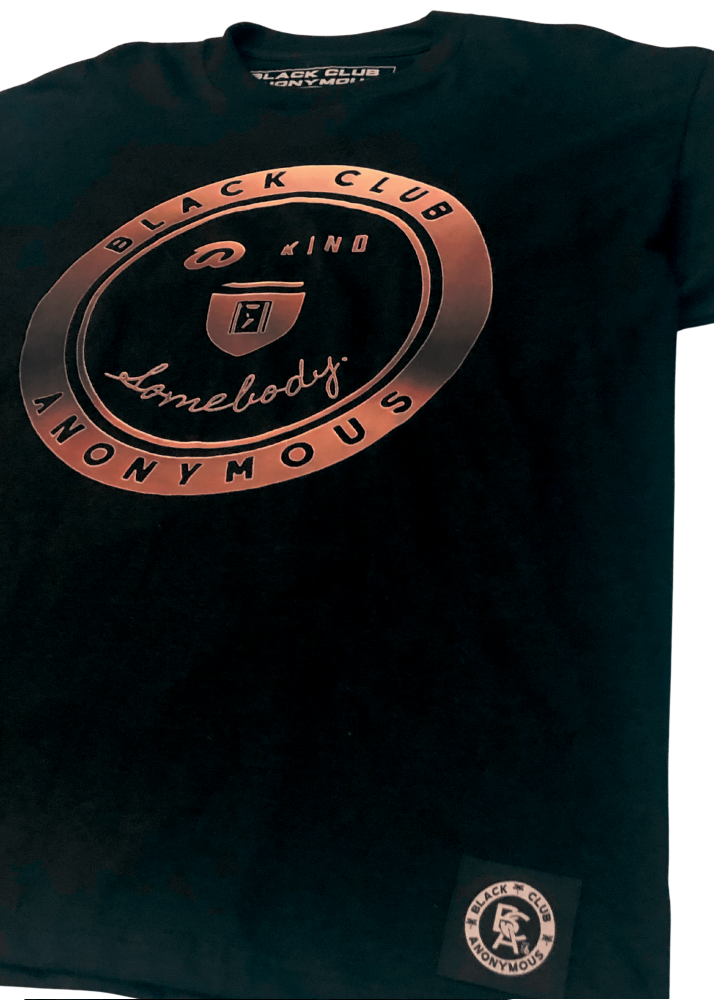 Black T-Shirt (Bronze logo)