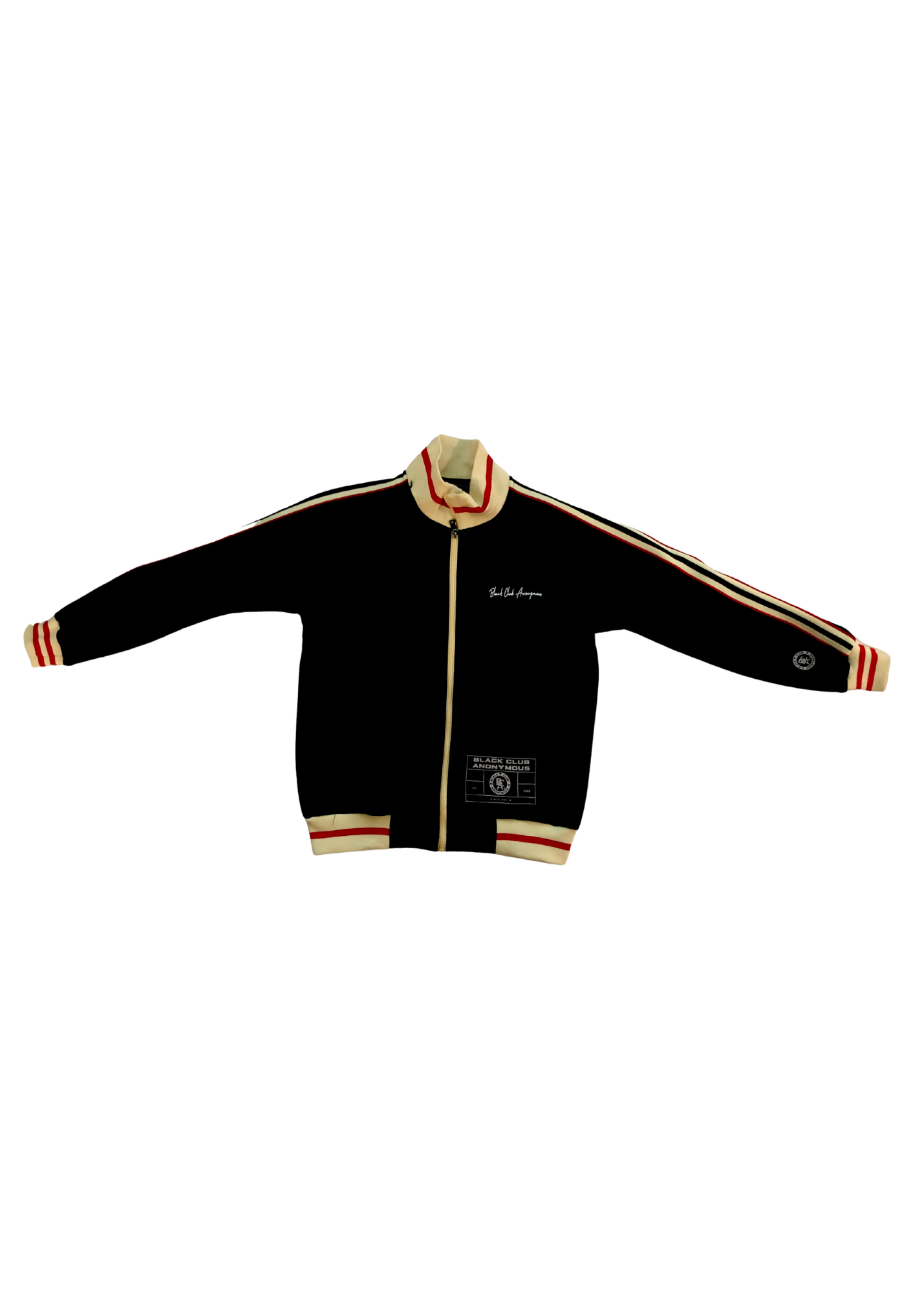 BCA Tracksuit (Red & Cream Strips)