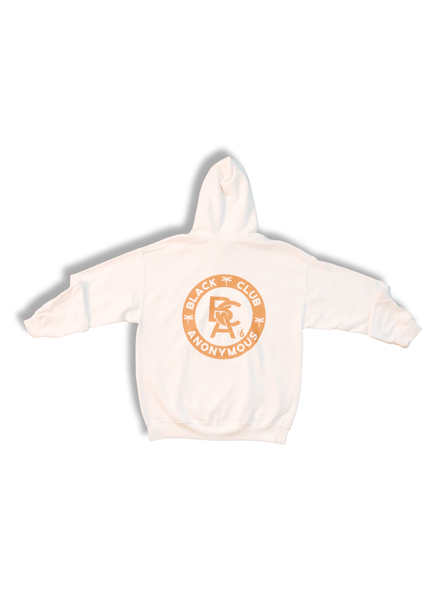 White & Gold Hoodie (with logo)