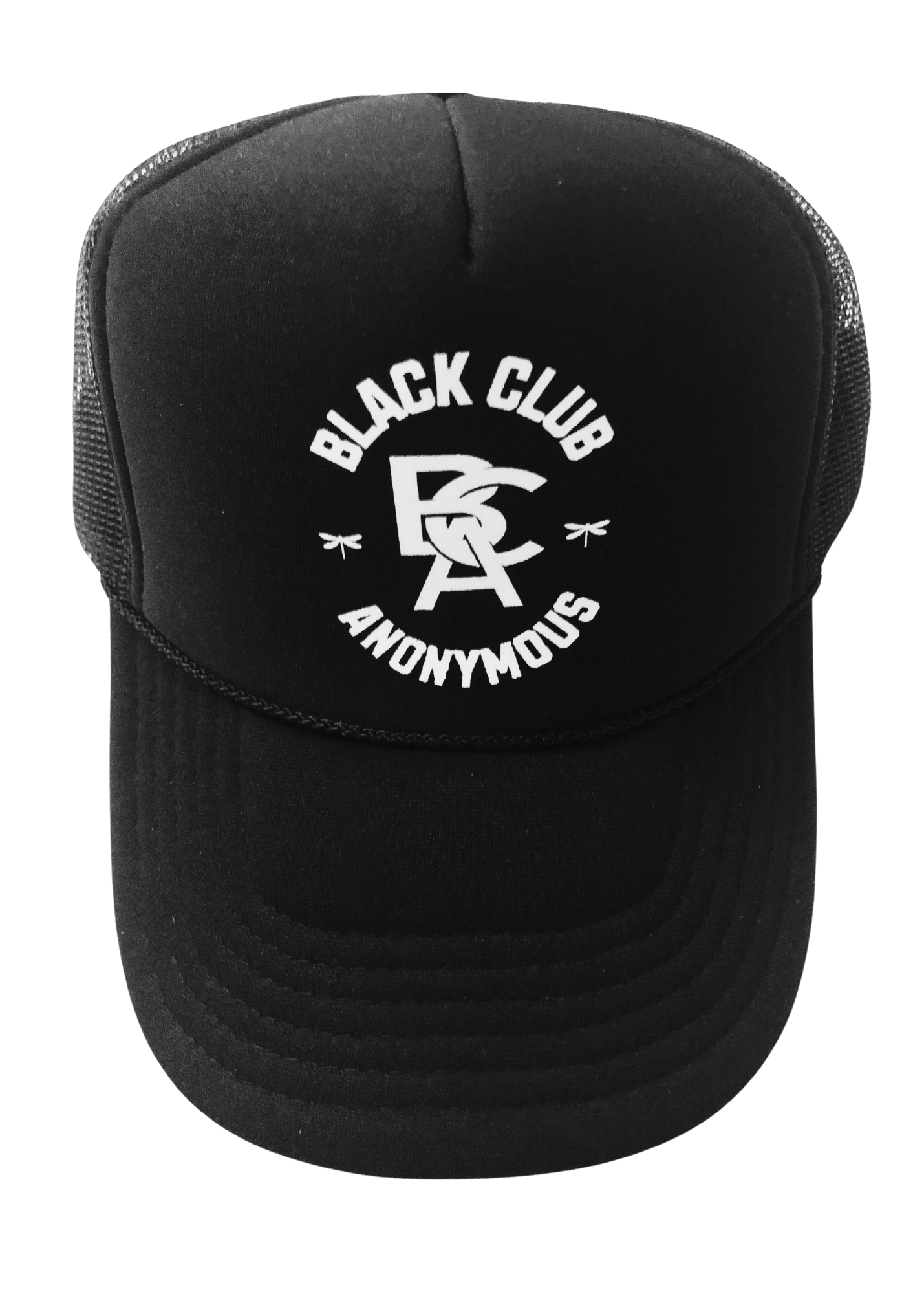 Black Trucker Hat (1)