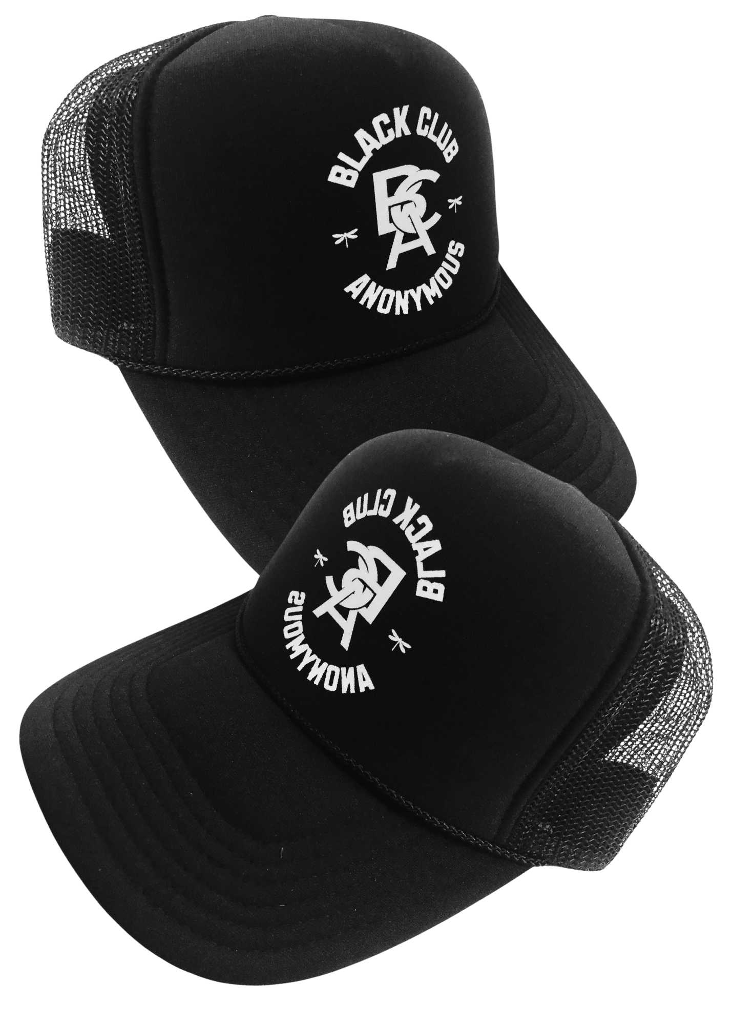 Black Trucker Hat (1)