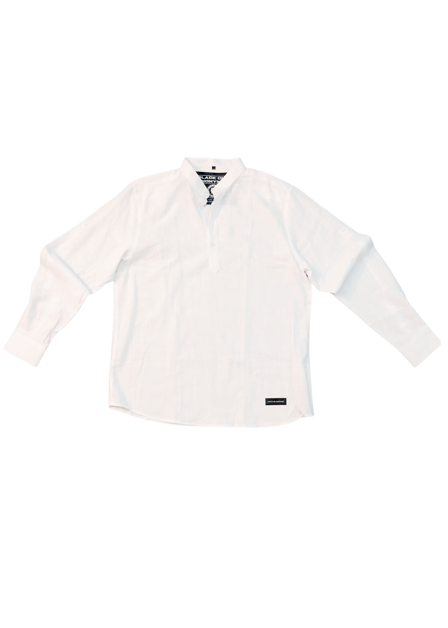 White BCA Linen Shirt (w/ Logo)