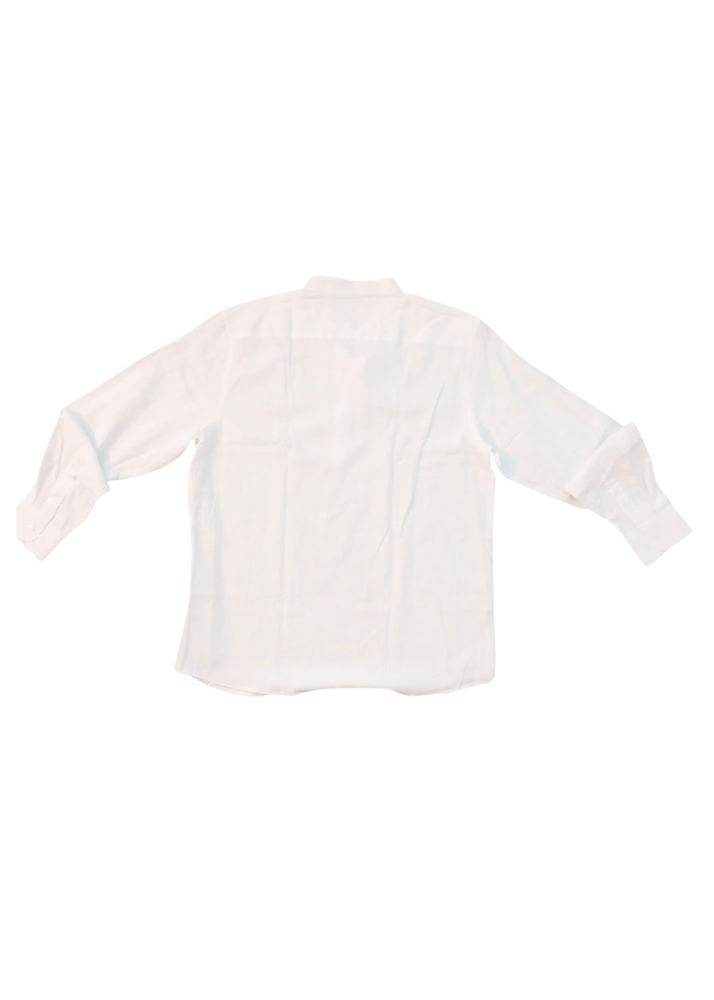 White BCA Linen Shirt (w/ Logo)