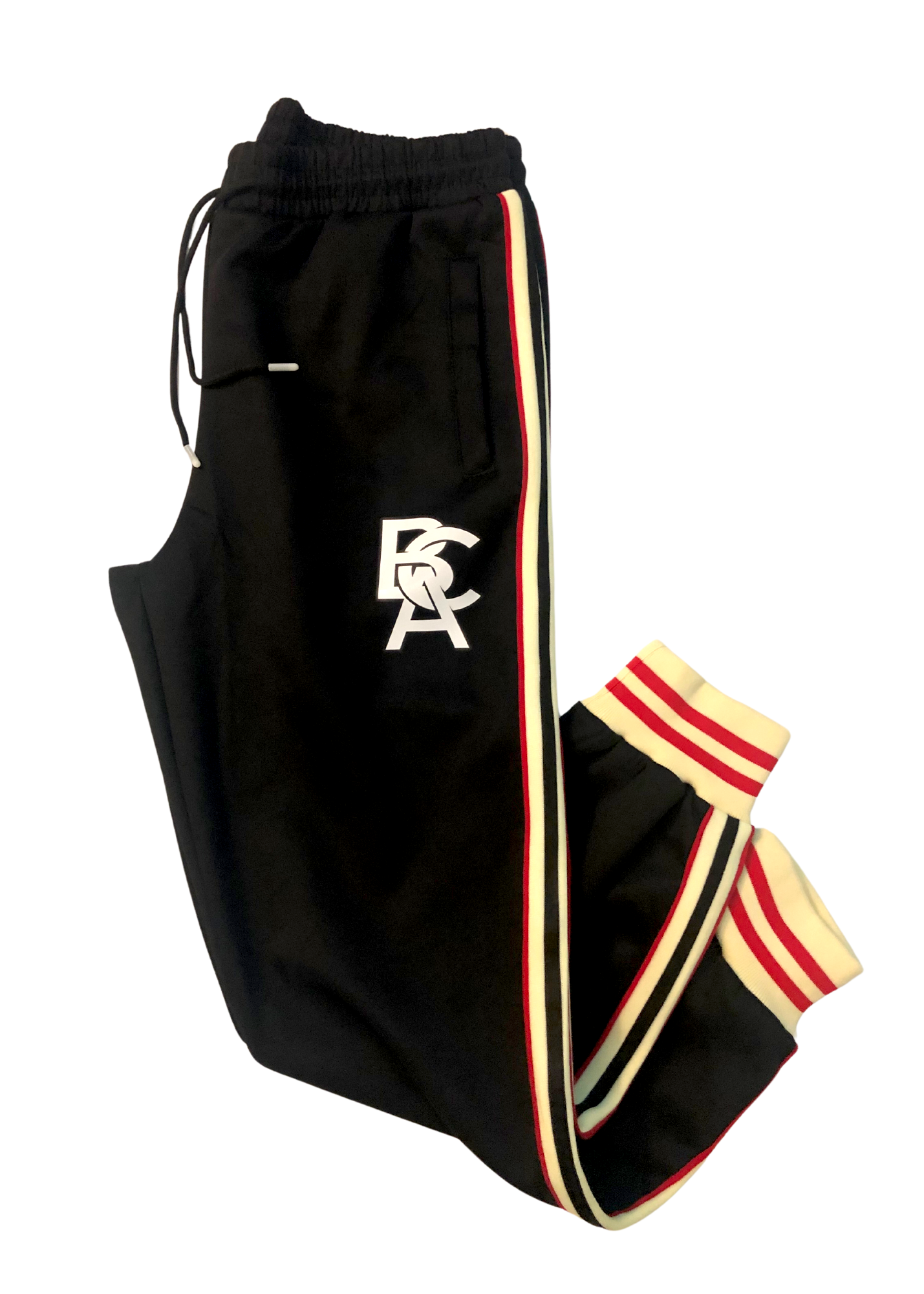 BCA Tracksuit (Red & Cream Strips)