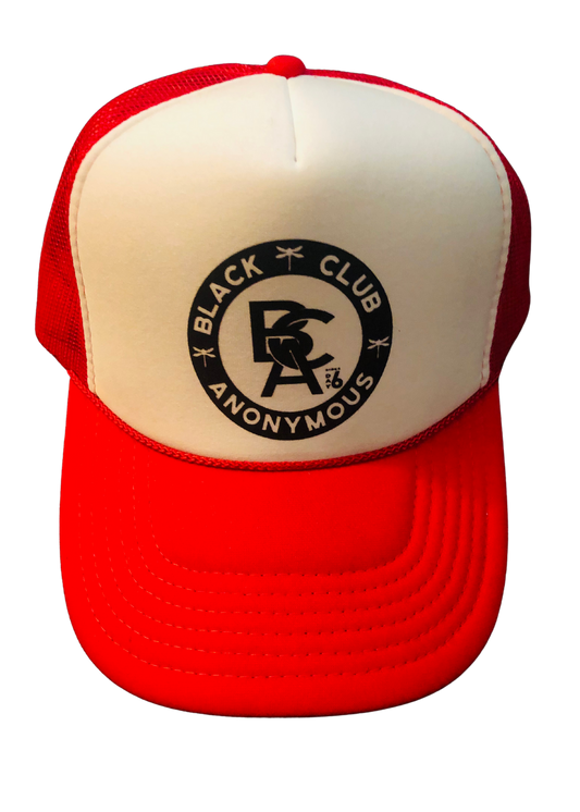 Red & White Trucker Hat (2.0)
