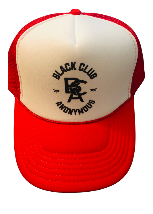 Red & White Trucker Hat (3.0)