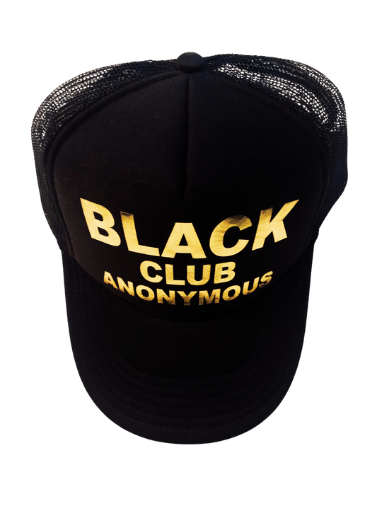 Black Trucker Hat (Flagship)