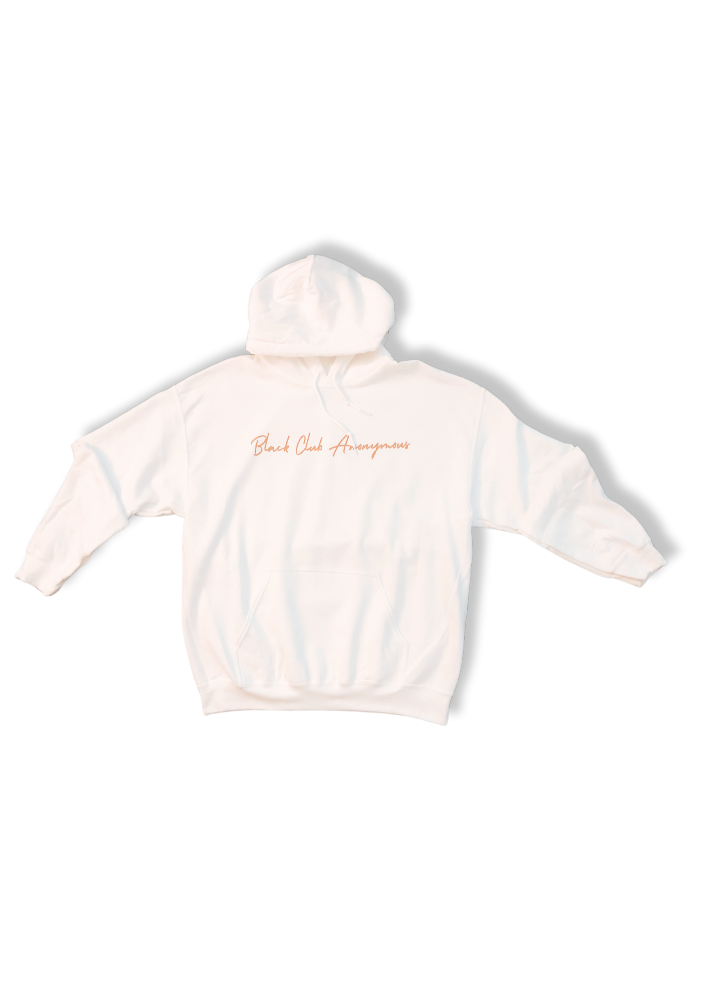 White & Gold Hoodie (with logo)