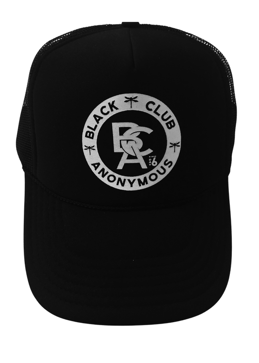 Black Trucker Hat (2.0)